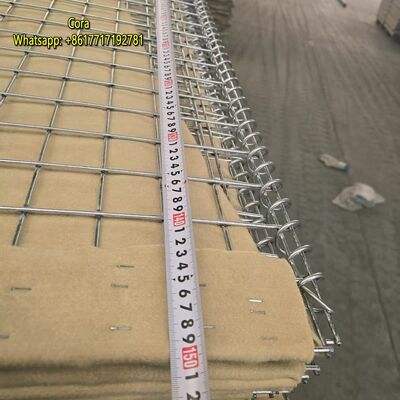Factory Defensive Barriers Defensive Bag Gabion Bastions/Welded Mesh Barrier Bastion