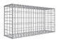 caixa galvanizada 2x1x1m de Gabion da malha soldada de 1x1x0.5m, parede de retenção da gaiola da pedra de Gabion
