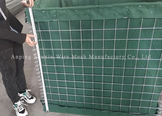 4.0 MM Militar Defensiva Hesco Barreiras Bastião Defensivo Barreiras Para Cercas de Metal Árabes