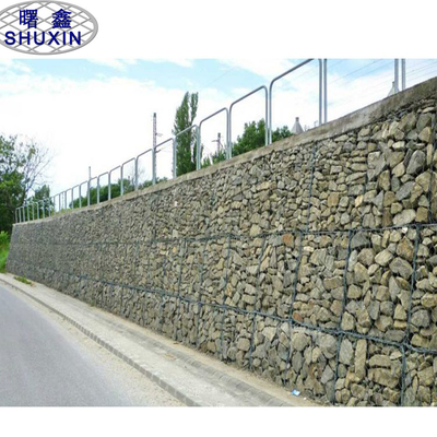 Teça o fio galvanizou as caixas 8*10 Cm Mesh For River Channel Protection de Gabion