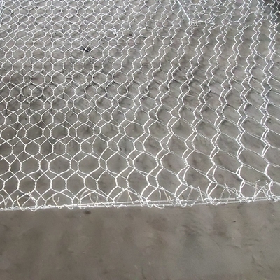 Fio tecido de aço galvanizado Mesh Gabion Box Retaining Walls para o projeto macio