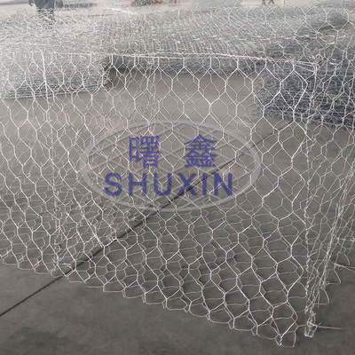 Fio Mesh Gabion Baskets do ferro 1mx1m para a proteção da ponte