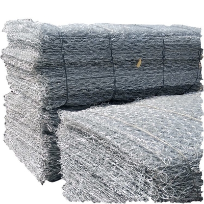 Máquina tecida sextavada de Mesh Gabion Cages And Baskets que tece o furo 2.7mm de 80x100mm