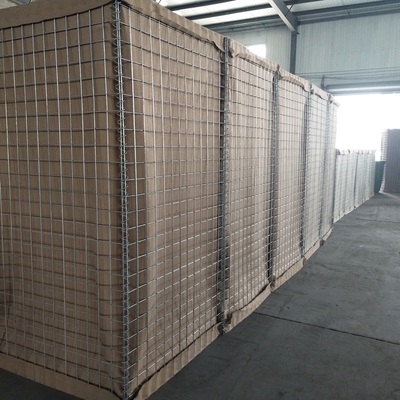 Empilhável resistente galvanizado mergulhado quente de Gabion Hesco