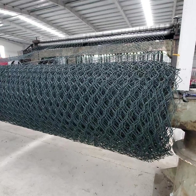 Muro de contenção hexagonal com cesta de pvc para proteção contra queda de rochas