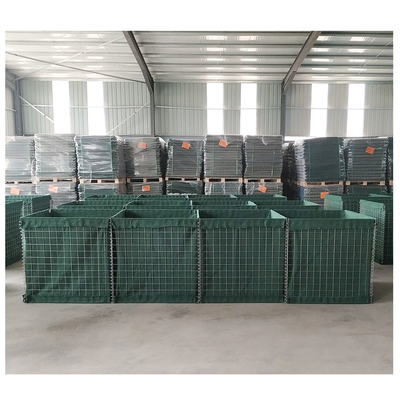 O baixo fio de aço carbono soldou barreiras defensivas militares de 75*75mm para o campo do tiro