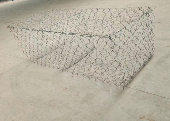 Caixas de gabião galvanizadas a quente 2*1*1 Tamanho do buraco 80*100 Diâmetro 2,7 mm