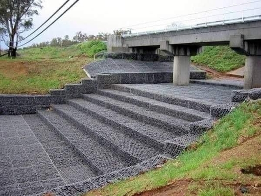 2.7mm Galvanizado Gabion Cesto de Pedra Caixa de tamanho personalizado