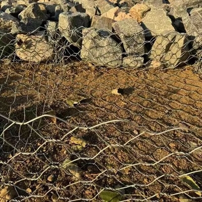 3.0mm 1x1x1m Gabion Box Parede de apoio Galvanizado