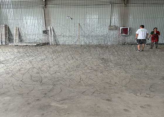 Obstáculos não visíveis Barreira de tanque Rede Reduzir Barreira de Mobilidade