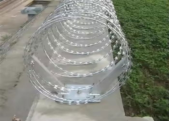 Modern Security Fencing Razor Barbed Wire com opções personalizáveis