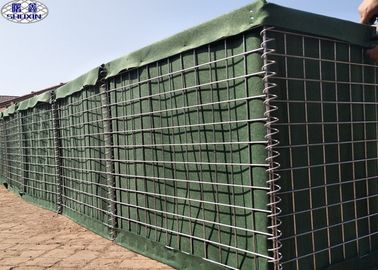Mil 3 4mm 75cmx75cm Hesco Cestas Militares Hesco Barreiras Certificação ISO