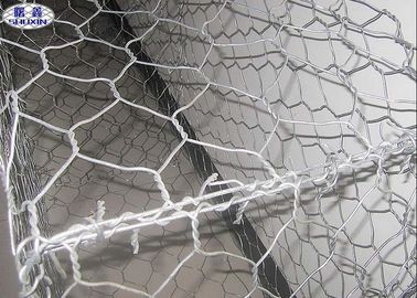 80x100 galvanizou Gabions enchido pedra, parede de retenção das cestas de Gabion