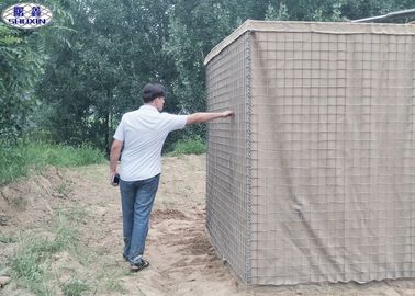 Certificação galvanizada mergulhada quente pesada do ISO da característica da barreira de Gabion da solda