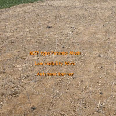 Armadilha versátil para tanques Mzp Putanka Nets para diversos terrenos Barreira de imobilização de veículos Barreira de defesa Barreira anti-tanque
