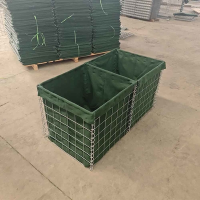 Muralha de barreira defensiva do exército de aço galvanizado para prevenção de inundações