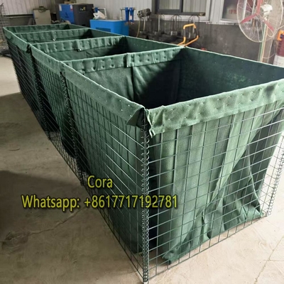 Barreira de defesa de aço galvanizado SX-3 para controlo de inundações