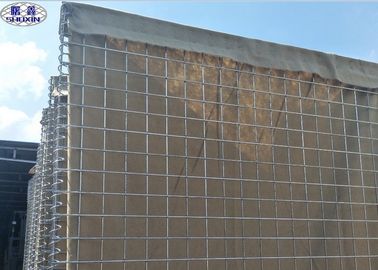 Bastião defensivo de Hesco da parede de Gabion da rede de arame 3 da garantia anos de certificação do ISO