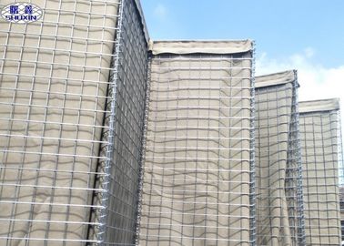 Barreiras defensivas militares da parede HESCO da caixa de Gabion para o exército Eco de Omã - amigável
