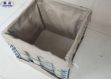 Material defensivo do fio de aço das barreiras de Hesco da caixa militar de Gabion 3 anos de garantia