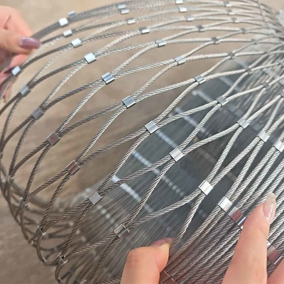 Aço inoxidável Anti Drone Wire Mesh 3m x 3m Personalizável