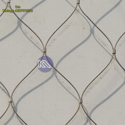 Cabo de aço inoxidável de alta resistência 316L Redes anti-drone para cercas de segurança de fronteira militar