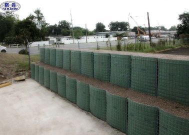 materiais defensivos do fio do carbono da parede de retenção Q195 das barreiras do bastião do controlo de cheias de 5mm baixos