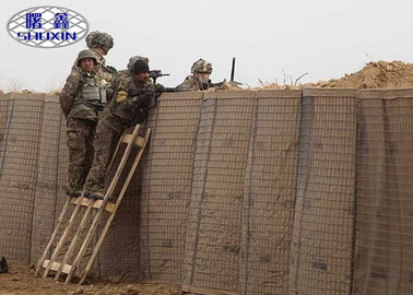 Grande projeto alinhado das barreiras da defesa geotêxtil militar resistente