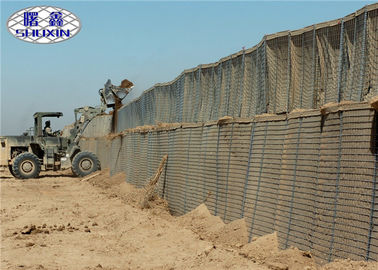 Do geotêxtil defensivo da barreira de Gavanized característica antiferrugem Gabion
