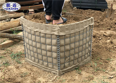 Caixa galvanizada mergulhada quente SX 2 de Miltary Gabion para o equipamento da proteção