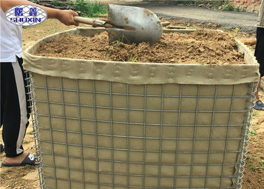 SX 11 soldou a certificação montada Morden da segurança SASO da parede da barreira de Gabion