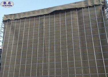 Barreiras enchidas areia da alta segurança, barreiras militares da inundação do gabion
