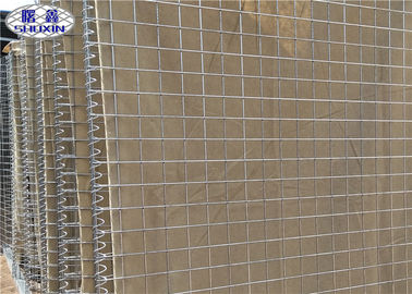 A cesta usada forças armadas Morden de Gabion datilografa componentes de aço galvanizados