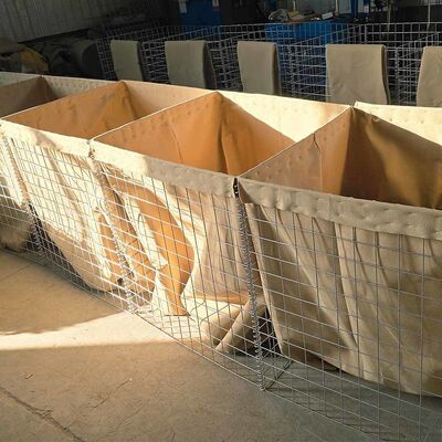 Heavy Duty Mil 6 Barreiras Defensivas Saco Defensivo Gabion Bastions Hesco Barrier Price