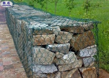 Gaiolas da parede de Gabion/parede de retenção sextavadas feitas sob encomenda rocha da rede de arame