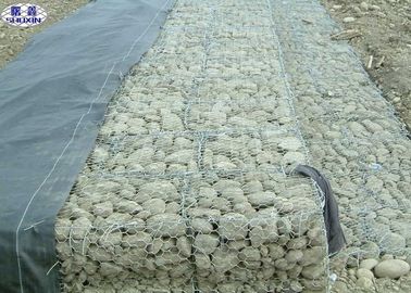 Gaiolas da parede de Gabion do colchão de Reno, parede de retenção Eco da cesta da rocha - amigável