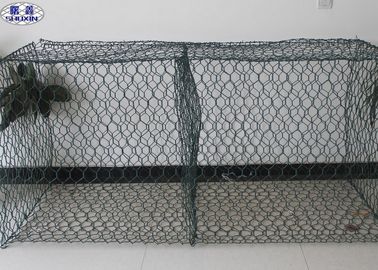 Proteção tecida do banco de rio das paredes de retenção da cesta das gaiolas/pedra da parede de Gabion