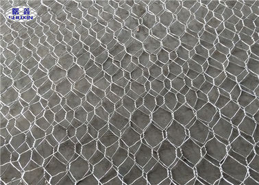 Galfan revestiu a certificação torcida dobro do Weave PVOC das gaiolas da pedra de Gabion