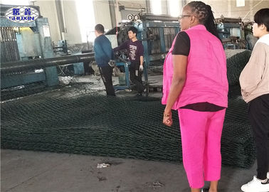 2 o Pvc do × 0,3 do × 2 revestiu a instalação fácil da prova do tempo da caixa de Gabion