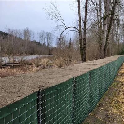 5 mm MIL7 Barreiras de bastião de defesa galvanizadas militares