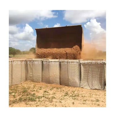 Barreira Militar Galvanizada Pesada Preço da Fábrica Barreira de Arenas Parede Barreira de Inundação Barreiras Defensivas