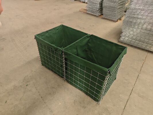 Barricada defensiva de grau militar de segurança de venda quente Parede de defesa de barreira militar cheia de areia