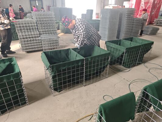 Mil 1 Barreira Militar Dobrável Galvanizada Parede de Segurança Inundação Tática Barreira Cheia de Areia