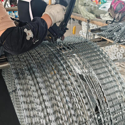 110 cm de fio de barbear galvanizado a quente