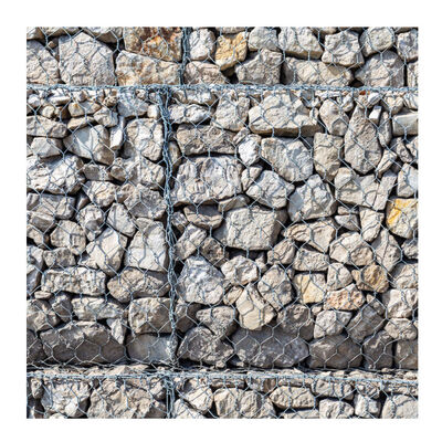 Gabião Galvanizado Gaiola de Pedra Gabião Tecido Muro de Contenção para Proteção de Taludes