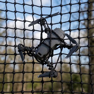 Drone de polietileno (PE) resistente e rede de barreira UAV