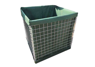 Barreira galvanizada de mil. 1 1.37*1..06*10m Hesco da parede da areia para o bastião militar