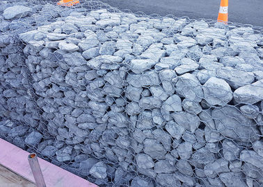 A parede galvanizada pesada de Gabion prende cestas para o estabelecimento da planta