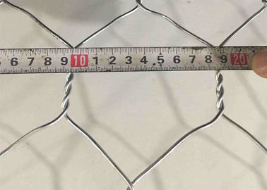 gaiolas da parede de Galvainzed Gabion do mergulho quente de 6x8 8x10 10x12 para a retenção da rocha