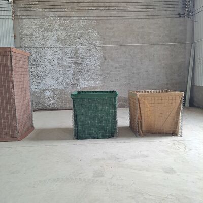 Alta resistência grandes sacos de areia bastião defensivo parede de retenção vedação de barreira defensiva para venda